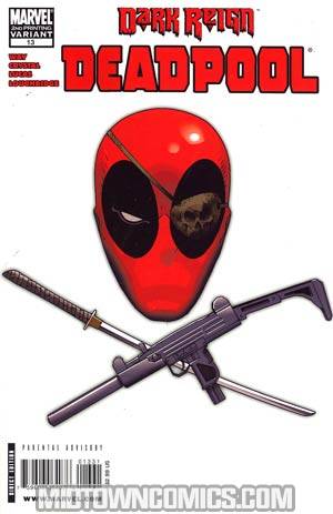 Deadpool Vol 3 #13 2nd Ptg Variant Cover