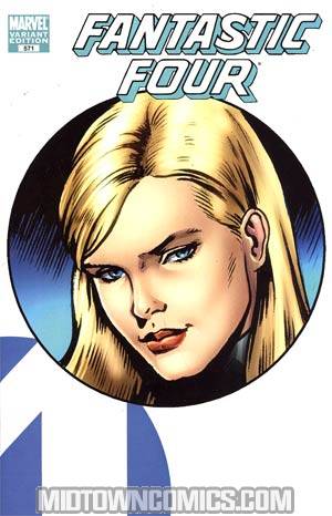 Fantastic Four Vol 3 #571 Cover B Incentive Dale Eaglesham Invisible Woman Variant Cover