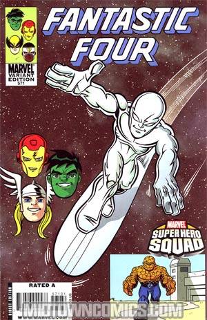 Fantastic Four Vol 3 #571 Cover C Incentive Super Hero Squad Variant Cover