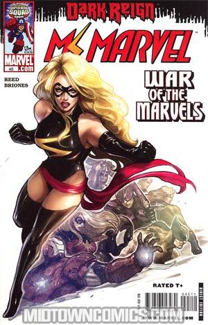 Ms Marvel Vol 2 #45 Regular Sana Takeda Cover (Dark Reign Tie-In)