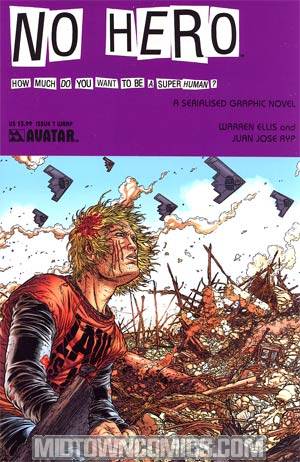 No Hero #7 Wrap Cvr