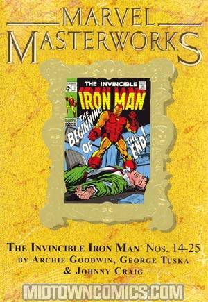 Marvel Masterworks Invincible Iron Man Vol 6 HC Variant Dust Jacket