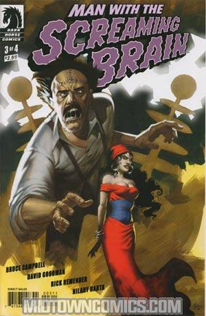 Man With The Screaming Brain #3 Cover B Eric Powell