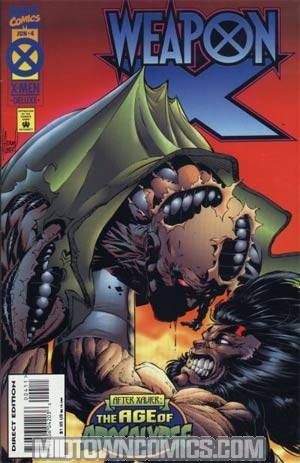 Weapon X (Age of Apocalypse) #4 Cover B DF Signed By Adam Kubert