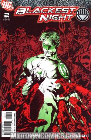 Blackest Night #2 Cover D 2nd Ptg