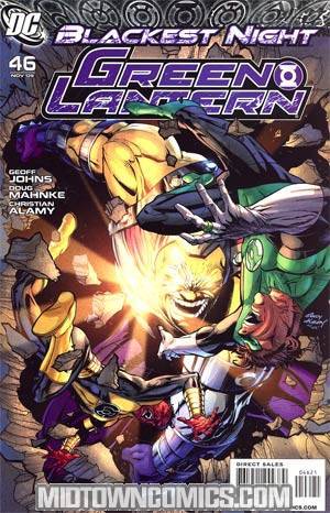 Green Lantern Vol 4 #46 Cover B Incentive Andy Kubert Variant Cover (Blackest Night Tie-In)