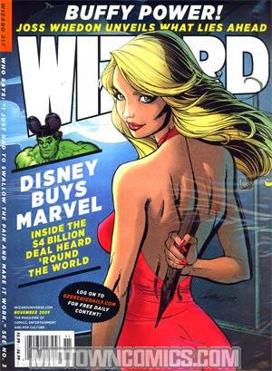 Wizard Comics Magazine #217 J Scott Campbell Buffy Cvr
