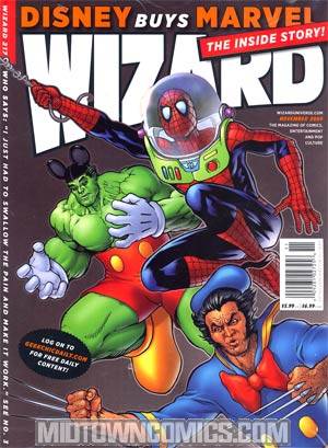 Wizard Comics Magazine #217 Maguire Marvel Disney Cvr