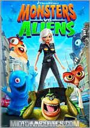 Monsters vs Aliens DVD