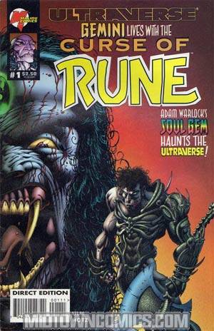 Curse Of Rune #1 Right Side Cover