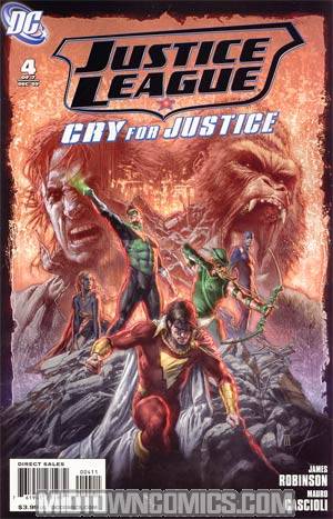 Justice League Cry For Justice #4