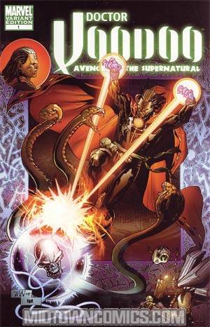 Doctor Voodoo Avenger Of The Supernatural #1 Incentive Billy Tan Variant Cover