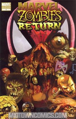 Marvel Zombies Return #1 Cover C 2nd Ptg Arthur Suydam Variant Cover