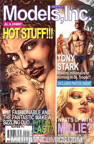 Models Inc #2 Variant Steve Kurth Tabloid Cover