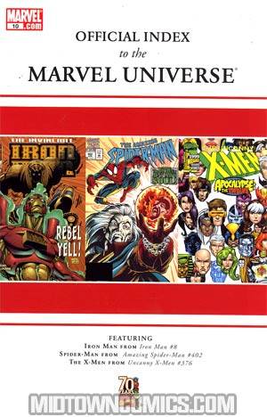 Official Index To The Marvel Universe #10