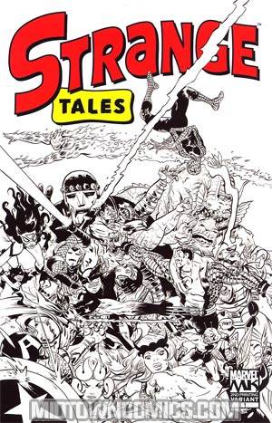 Strange Tales (Indie Anthology) #1 2nd Ptg Paul Pope Variant Cover