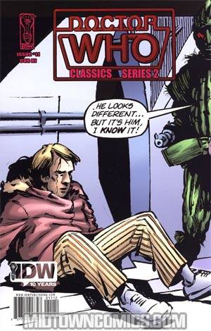Doctor Who Classics Series 2 #11 Cover B Incentive Retro Art Variant Cover