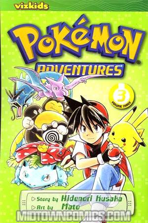 Pokemon Adventures Vol 3 GN 2nd Edition