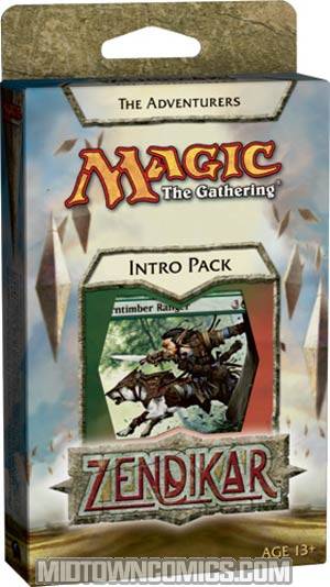 Magic The Gathering Zendikar Intro Pack - The Adventurers Theme Deck
