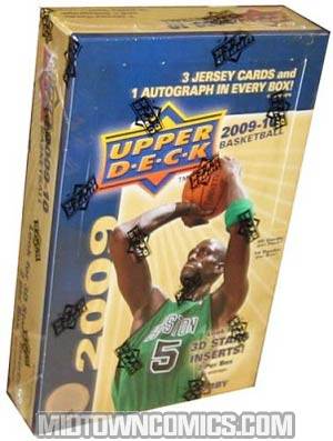 Upper Deck 2009-2010 NBA Hobby Trading Cards Pack