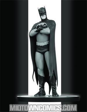 Batman Black & White Series Original Mini Statue By Frank Quitely