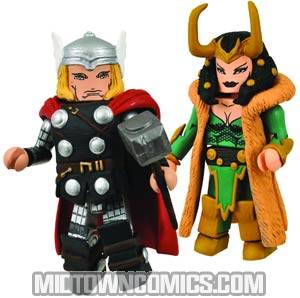 Marvel Minimates Series 33 Thor & Loki 2-Pack