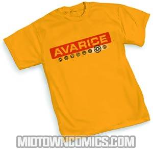 Avarice Orange Lantern T-Shirt Large