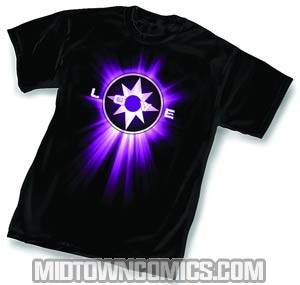 Violet Lantern Symbol Love T-Shirt Large