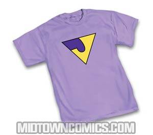 Wonder Twins Jayna Symbol T-Shirt Large