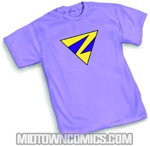 Wonder Twins Zan Symbol T-Shirt Large
