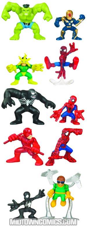 Marvel Super Hero Squad 2-Pack Action Figure Assortment Case 201001