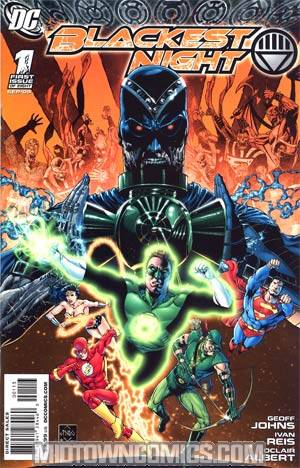 Blackest Night #1 Cover F 3rd Ptg