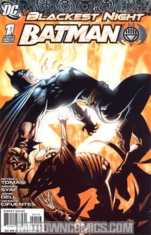 Blackest Night Batman #1 Cover D 3rd Ptg