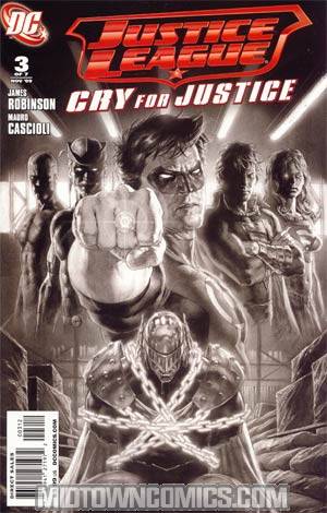 Justice League Cry For Justice #3 2nd Ptg