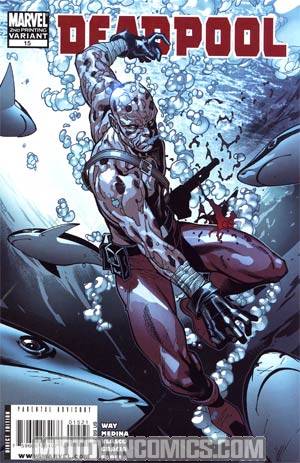Deadpool Vol 3 #15 Cover B 2nd Ptg Paco Medina Variant Cover