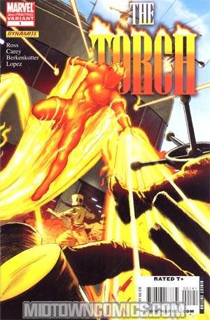 Torch #1 2nd Ptg Patrick Berkenkotter Variant Cover