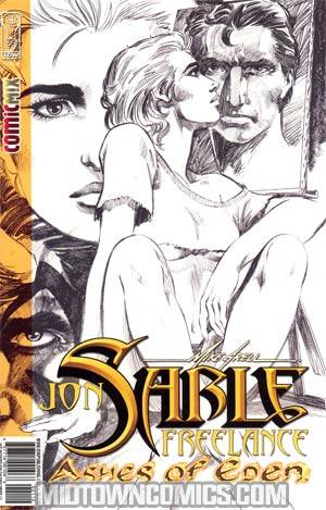 Jon Sable Freelance Ashes Of Eden #1 Incentive Mike Grell Sketch Variant Cover