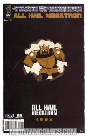 Transformers All Hail Megatron #16 Incentive Trevor Hutchison Variant Cover