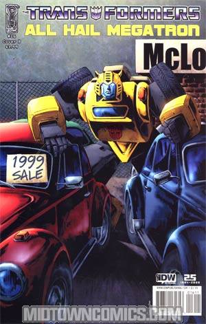 Transformers All Hail Megatron #16 Regular Cover B