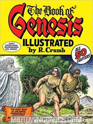 Book Of Genesis Illustrated By R Crumb HC