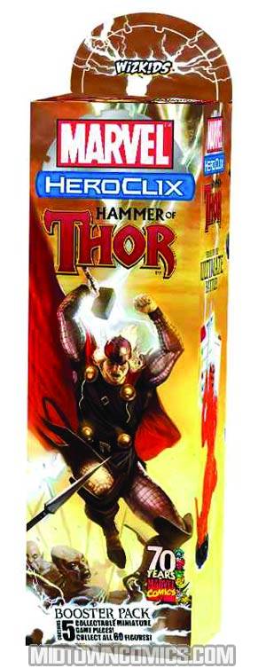 Marvel HeroClix Hammer Of Thor Booster Pack