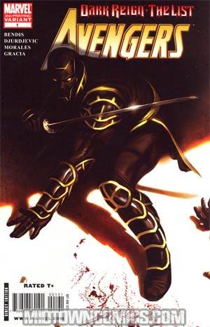 Dark Reign The List Part 1 Avengers Cover C 2nd Ptg Variant Cover