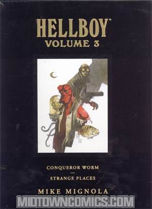 Hellboy Library Edition Vol 3 Conqueror Worm And Strange Places HC