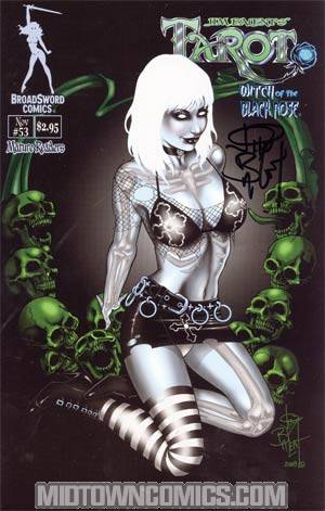 Tarot Witch Of The Black Rose #53 Signed Double Deluxe Edition