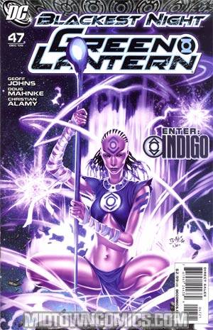 Green Lantern Vol 4 #47 Cover B Incentive Ed Benes Variant Cover (Blackest Night Tie-In)