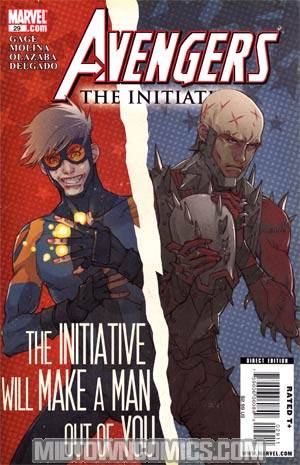 Avengers The Initiative #29 Regular Matteo De Longis Cover