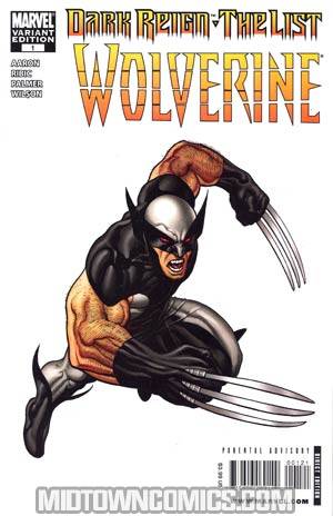 Dark Reign The List Part 7 Wolverine Cover B Incentive Frank Cho Hero Variant Cover