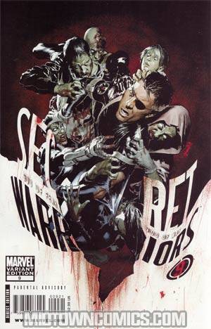 Secret Warriors #9 Cover B Incentive Gerald Parel Zombie Variant Cover