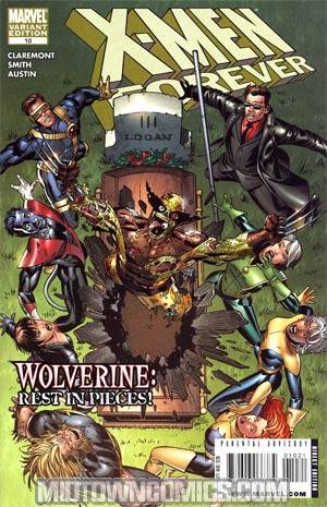 X-Men Forever #10 Cover B Incentive Zombie Variant Cover