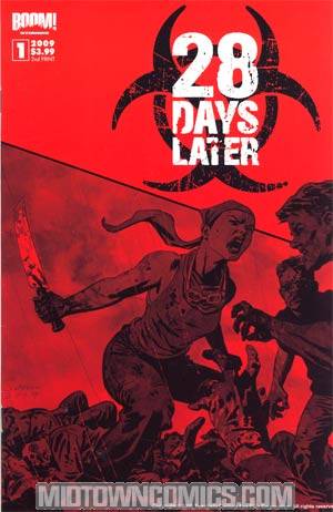 28 Days Later #1 Cover D 2nd Ptg Regular Cover